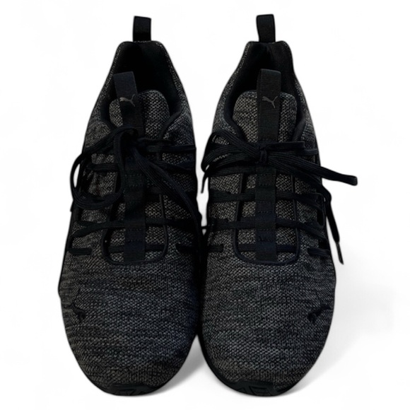 Puma AXELION SoftFoam+ Men's Black/ Grey Athletic Running Training Shoes NEW!!! - Picture 2 of 5